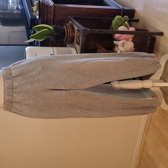J Galt Gray Jogger Pajama Sweat Pants W Pockets - Picture 1 of 12